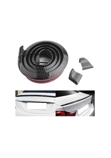 OtoÇizgi Samurai Her Araca Uygun Üniversal M3 Karbon Bagaj Spoiler OtoÇizgi