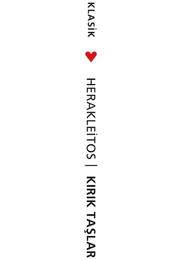 Kırık Taşlar -  Herakleitos -  Can Yayınları