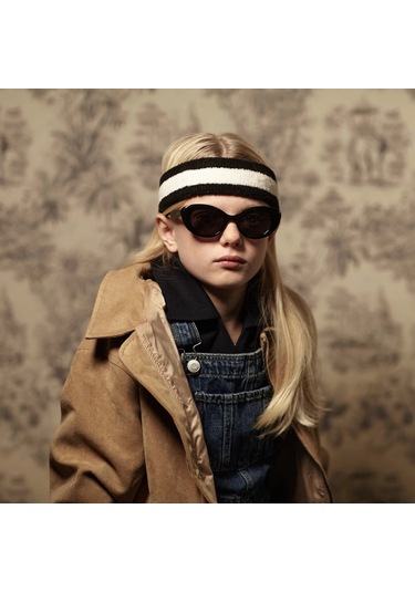 Okkialini Paris Bambina Çocuk Güneş Gözlüğü Siyah 3/5 Yaş Siyah