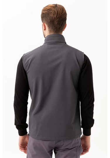 Softshell Erkek Yelek Kışlık İş Güvenliği Salina Günlük Kullanıma Uygun Konforlu Kesim Fermuarlı Füme Softshell Erkek Yelek Kışlık İş Güvenliği Salina Günlük Kullanıma Uygun Konforlu Kesim Fermuarlı Füme
