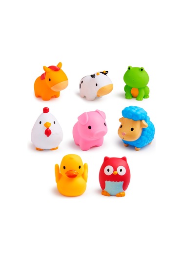 Çiftlik Hayvanları İle Banyo Fışkıtrmaları 8li Paket