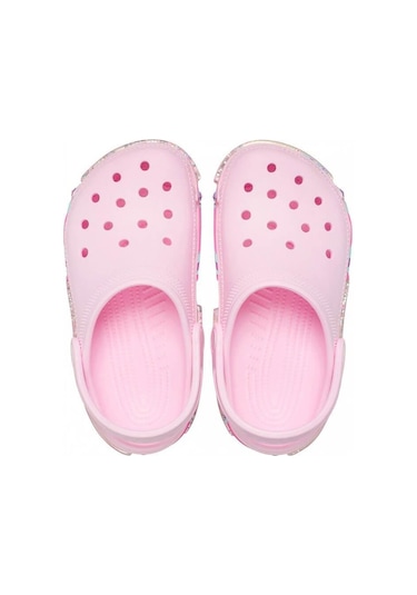 Crocs Classic Star Sparkle Shaker Clog K Çocuk Terlik - Pembe Pembe