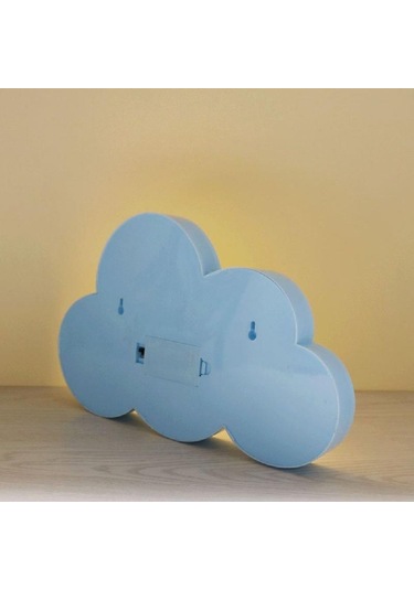 1 Adet Güzel Beyaz/mavi Bulut Led Gece Sıcak Lamba Çadırı Çocuk Odası Dekorasyonları İçin Güzel Hediyeler Mavi