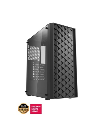 Aıgo Dk351 Usb3.0 4 12cm Fan Temperli Cam Siyah E-atx Kasa Psu Yok