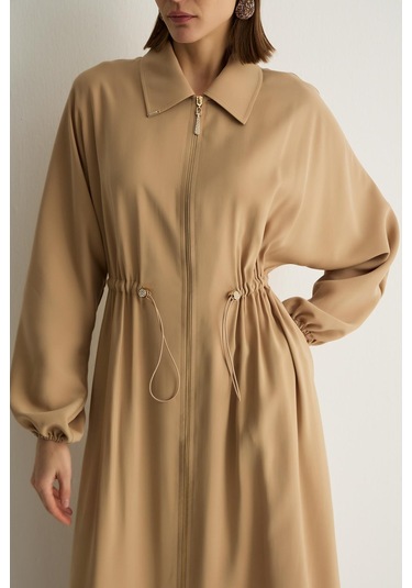 Senna 30021 Shon Elbıse Camel Camel