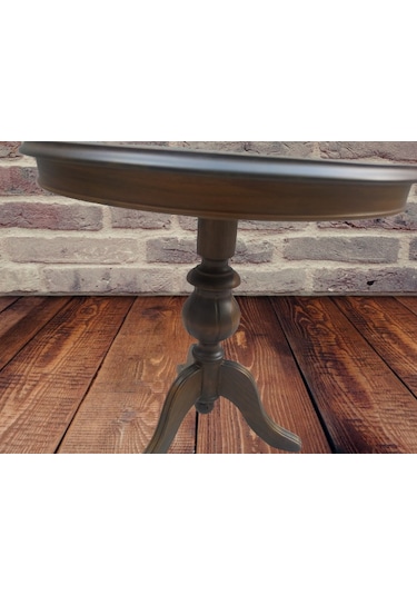 Fiskos Baba Ayak Model Parlak Ihlamur Ağacı Ayak Parlak Ceviz Mer