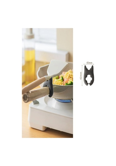 Love.stuff Mutfak Kaşık Ve Kapak Tutucu 313783601 Siyah