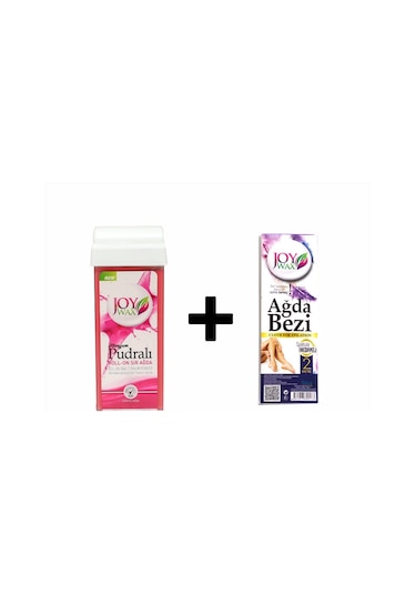 Joy Wax Kartuş Agda Pudralı100 ML+ 2 M Bez