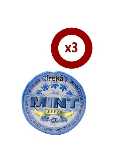 Areka Şeker Naneli 3Lü Set