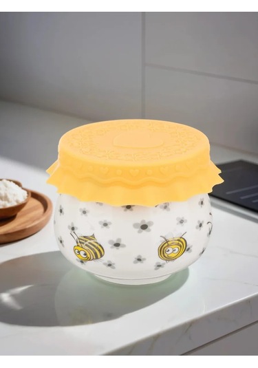 Lefard 180 Ml "arılar" Silikon Kapaklı Kavanoz 159689120