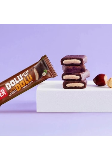 Züber Dolu Dolu Fındık Ezme Meyve Bar 30 Gr