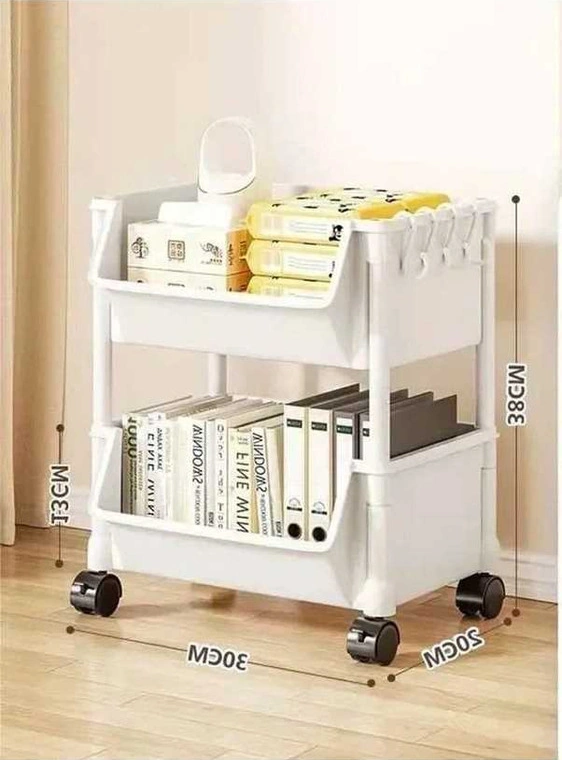 Tongxida Arabası Kitaplık Mutfak Depolama Rafı Mutfak Köşesi Dar Yarık Çok Renkli Ev Dekorasyonu İçin Çok Renkli