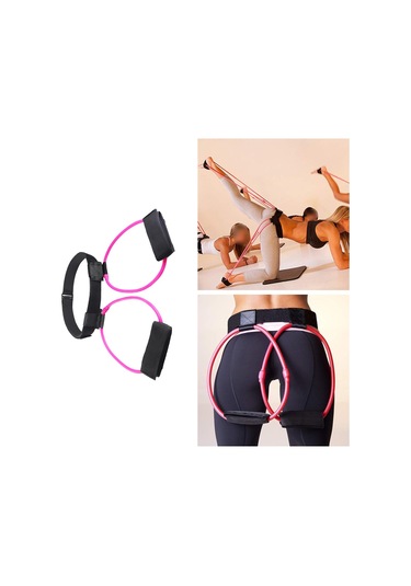 Dolıty Fitness Ganimet Eğitim Bandı Ayarlanabilir Bel Pembe Pembe