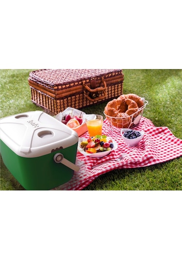 Buzluk Termos Set-30 Lt Buzzy Buzluk Termos 1178 Cooler Box + +6.5 Lt Erciyes Piknik Termos 1403 Cooler Jug Koyu Yeşil