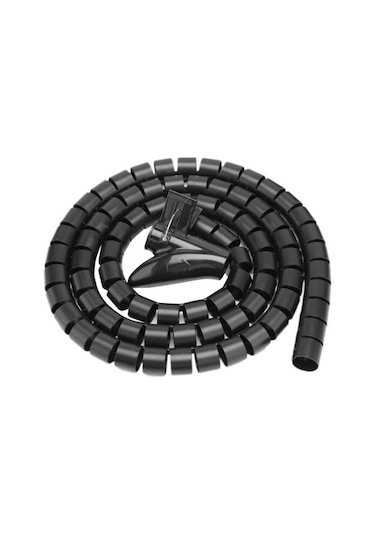 Spiral Kablo Kanalı Kablo Düzenleyici Toplayıcı Tutucu 1.5M Metre