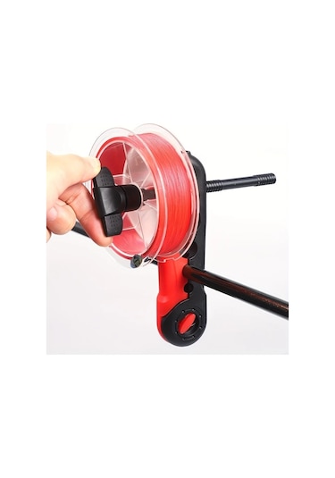 Elmpaly Portable Line Winder Makinesi 1pc White Purple Balık Olta Makarası Sarıcı Taşınabilir Spinning Baitcasting Spooling Carp Ekipmanı