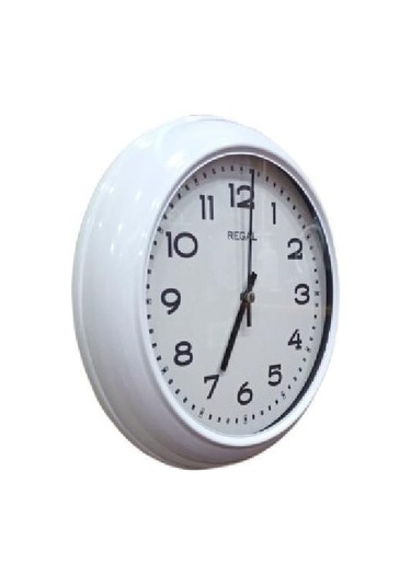 Regal 4290 Ww Özel Seri Metal Kasa Akar Sessiz Saniyeli Duvar Saati Çok Renkli