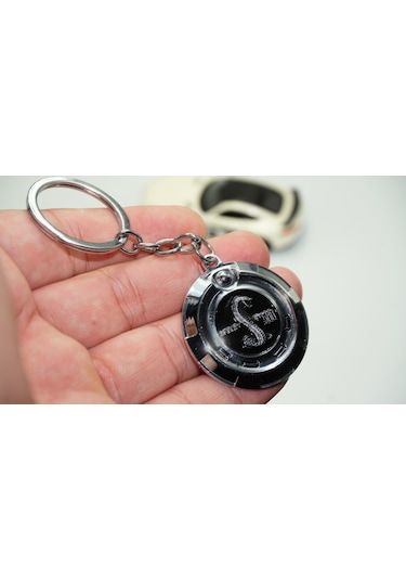 Dk Mustang Shelby Gt500 Snake Logo Krom Metal Anahtarlık