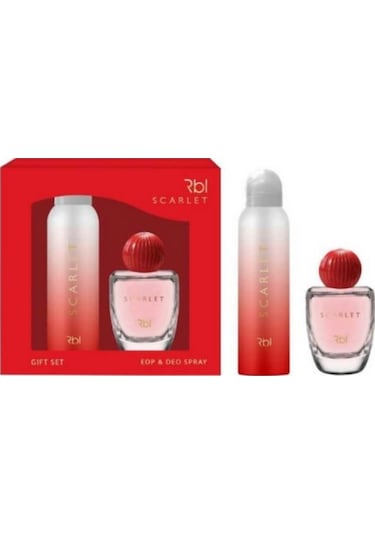 ﻿Rebul Scarlet Kadın Parfüm EDP 50 ML + Scarlet Kadın Sprey Deodorant 150 ML + Sport Erkek Parfüm EDT 50 ML + Sport Erkek Sprey Deodorant 150 ML