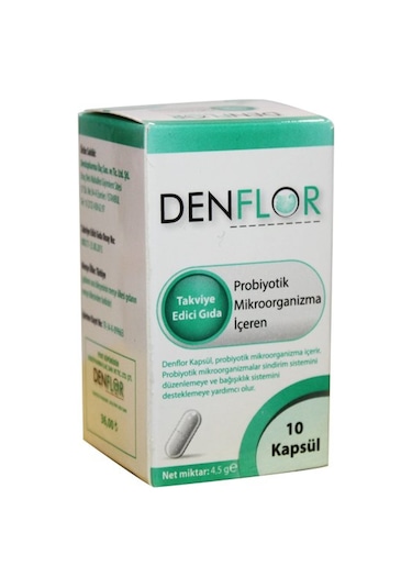 Denflor Probiyotik  10   Kapsül