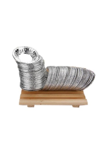 Mufunye 250 Adet Kalın Alüminyum Folyo Tepsi, Yuvarlak Şekil, Profesyonel Pasta Fırınlama, Isı Dayanıklı, Fabrika Direkt Satış Diğer