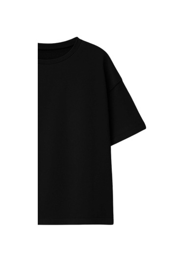 Zuzunga Unisex Basic Kısa Kollu Çocuk T-shirt Siyah