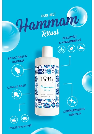 The Bath Factory Hamam Duş Jeli 400 ML