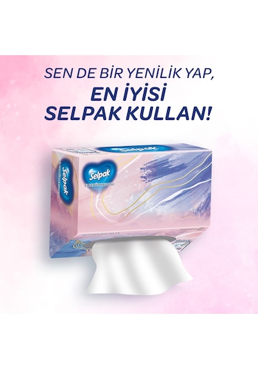 Selpak El ve Yüz Havlusu Kutulu 10 x 80 Yaprak