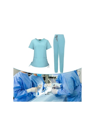 Suntek Magideal Kadın Kese Setleri Masaj Yapan İşçiler Açık-mavi-s