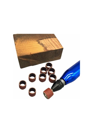 252 Adet Zımpara Tamburu Kit Tırnak Matkap Uçları Cilalı E13788-1