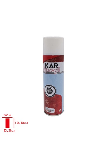 Yılbaşı Ağacı Kar Spreyi 300 Ml Büyük Boy 1 Adet