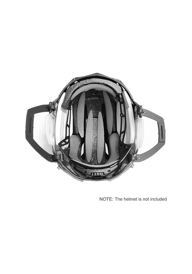 Geeroyoo Kask İç Fırçasını Tam Seti: Sponge Malzeme, Jip Ve Bisiklet Kaskları İçin Evrensel, Gri Renk, Makyajlı Çene Yastığı Ve Tutucuları Dahil Gri