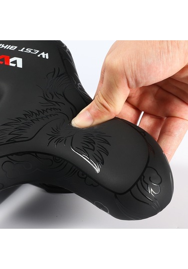 West Bıkıng Ekstra Geniş Şok Emme İçi Boş Bisiklet Sele Bisiklet Koltuk Minderi - Flying Phoenix