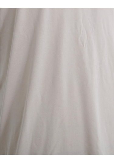 Uki Bej Comfort Fit Bisiklet Yaka T-shirt Bej