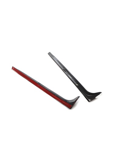 Youmex 2011-2017 Volkswagen Polo Arka Cam Spoiler, Karbon Desenli Ve Parlak Siyah, Gz.w0143-tw