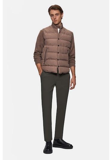 Twn Slim Fit Vizon Düz Yelek Mont 3ecy73521004m VIZON