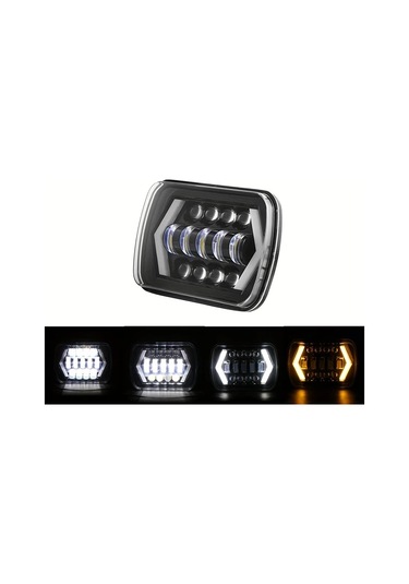 Motion003 Nlpearl 12.7x17.78 Cm Led Far 1 Bilgisayar 55w Yüksek Düşük Işın Dönüş Sinya