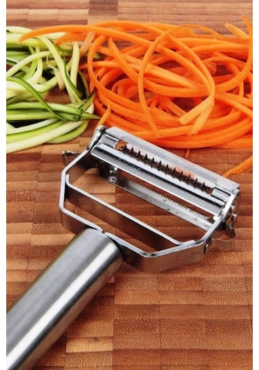 Büro Ev Ofis Mutfağı İçin Çift Fonksiyon Soyucu Jülyen Soyabilir Meyve Sebze Soyacağı Diğer