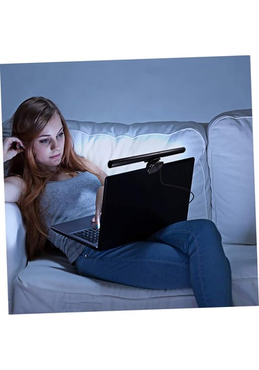 Pratik Bilgisayar Ekranı Asma Işık Monitör Işık Çubuğu Dizüstü Bilgisayar İçin 26cm Klip Pc Monitör Lambası 3 Göz Koruma Aydınlatma Modları