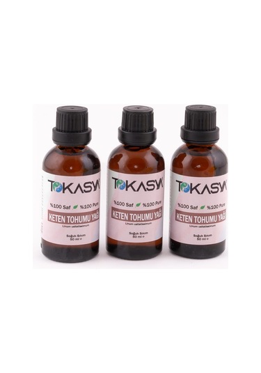 Tokasya Keten Tohumu Yağı 3 x 50 ML