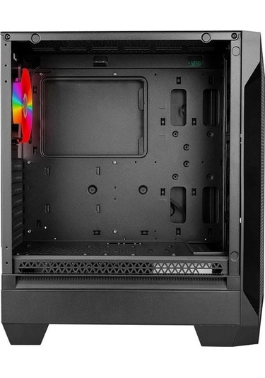 Powerboost VK-Z002B 4 ARGB Ring Fanlı Mid-Tower Oyuncu Bilgisayar Kasası