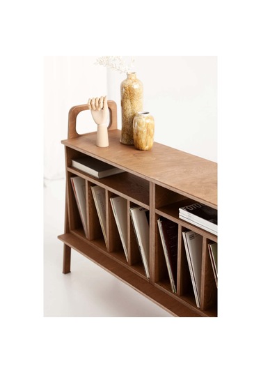 Woodesk Scala, Ahşap, Konsol Ve Raf Sistemi, 190x90, Tik Renk