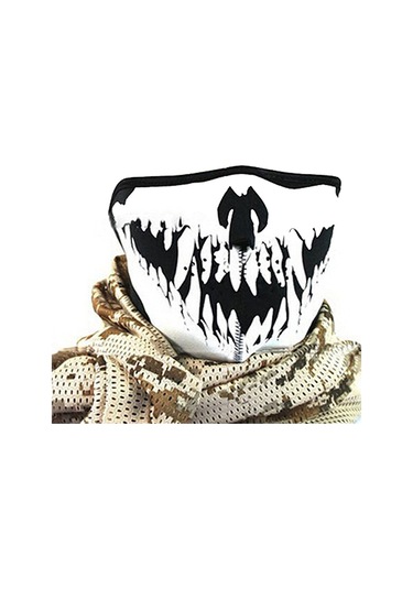 Geeroyoo Dış Mekan Bisiklet Sörfü İçin Spor Taktik Elmas Yüz Maskesi, Rüzgar Koruma, Solunum Kolay, Cs Oyunu Ve Bisiklet Turları İçin Çok Renkli