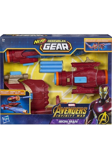 Nerf Assebler Gear Avengers Civil War Kaptan Amerika Iron