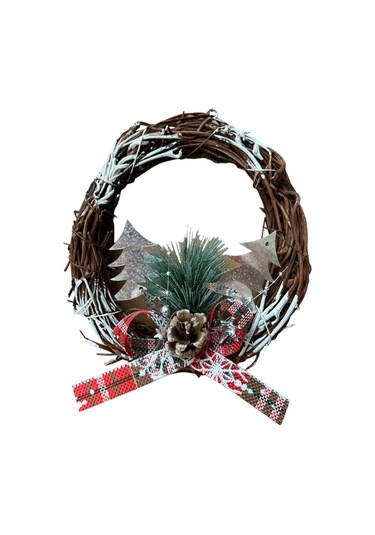 Yılbaşı Kapı Süsü 15cm