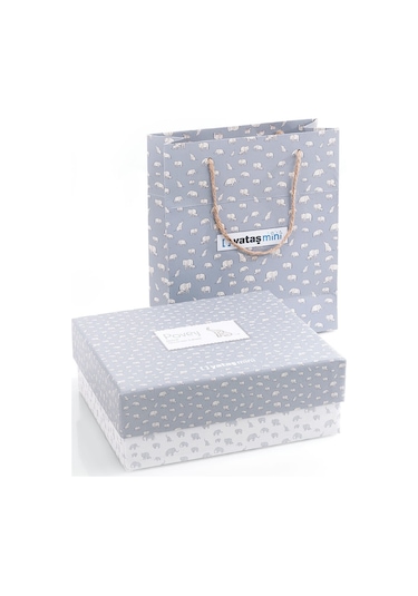 Yataş Mini Povey Bebek Ranforce %100 Pamuk Nevresim Takımı - Mavi