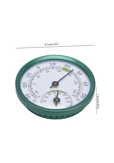 Higrometre, İç Mekan Termometresi, Nem Ölçer, Duvara Asılabilir,