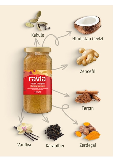 Ravla Altın Karışım - 140g
