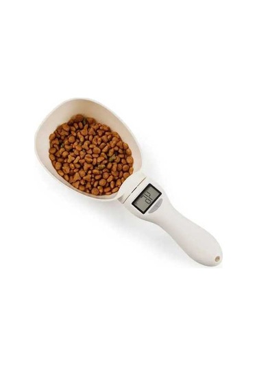 Wondernest Ve Tartı Mini Köpek Kedi Lichen Gümüş Evcil Elektronik Mama Ölçer Gümüş