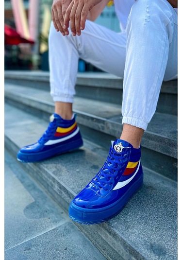 Ch973 Majesty Mt Erkek Bot Lacıvert Çok Renkli